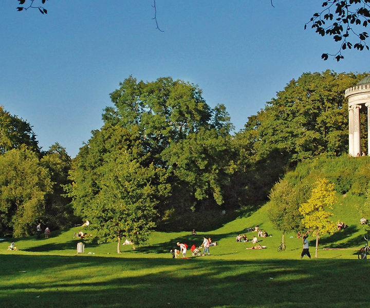 Monopteros im Englischen Garten