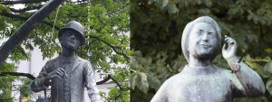 Karl Valentin und Liesl Karlstadt - Viktualienmarkt München