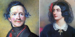 König Ludwig I von Bayern und Lola Montez