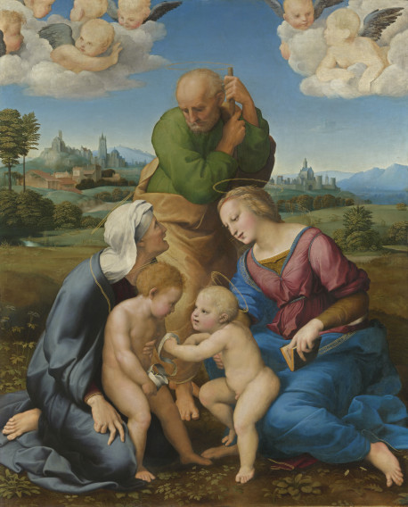 Raffael-Die-Heilige-Familie-Canigiani-bis-November-2020-Alte-Pinakotek