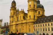 The Theatine Church on the Odeon-Square in Munich